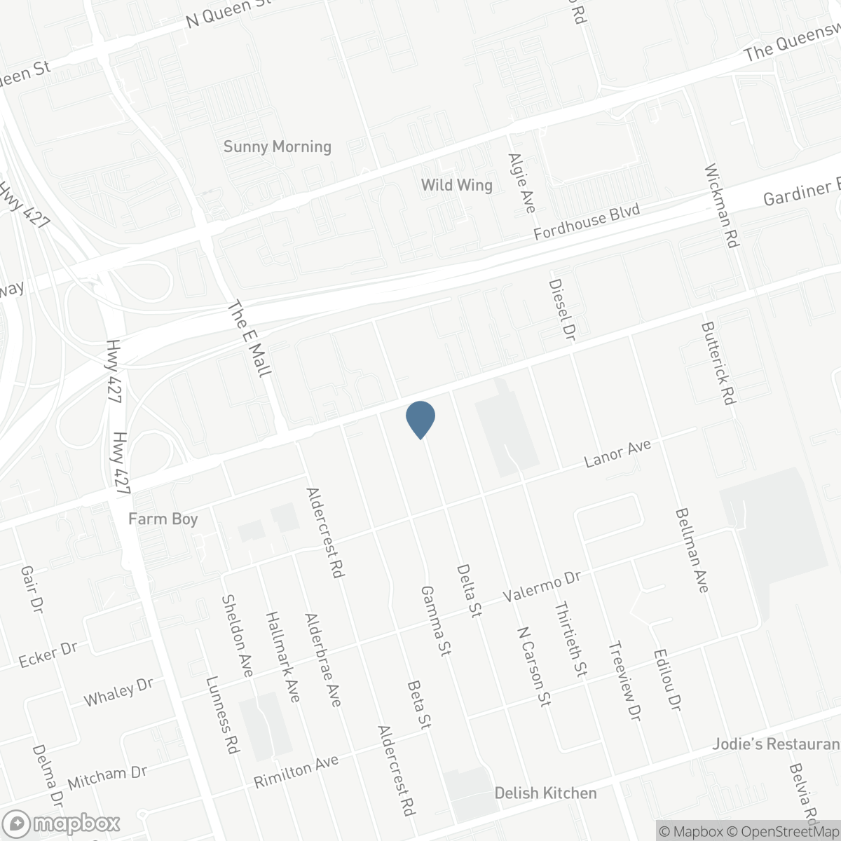 303 DELTA STREET, Toronto, Ontario M8W 4G1